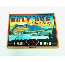 UGLY BUG STAND TALL TROUT STICKER