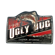 LAKESHIRTS UGLY BUG FREEWILL TROUT STICKER