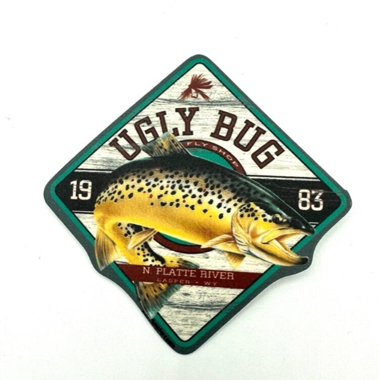 LAKESHIRTS UGLY BUG DIAMOND STICKER