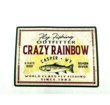CRAZY RAINBOW OUTFITTER STICKER