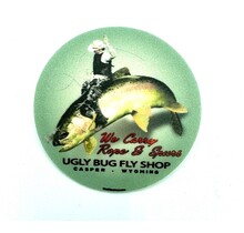 UGLY BUG BUCKING TROUT STICKER