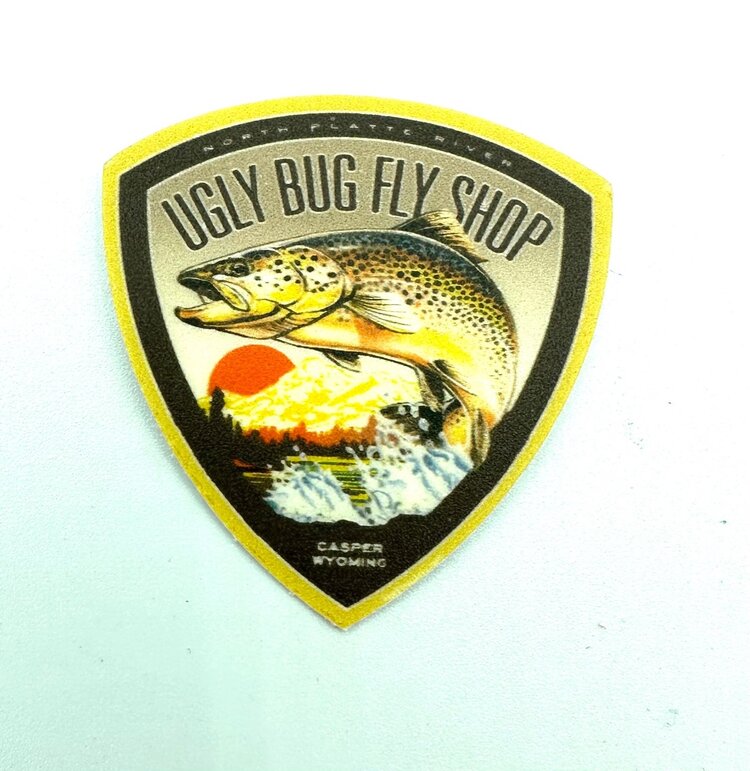 LAKESHIRTS UGLY BUG MINI BADGE STICKER