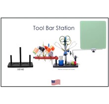 TOOL BAR STATION 6X3" WITH 3 STEMS