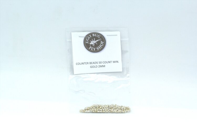 Ugly Bug Fly Shop COUNTERSUNK BEADS 50 COUNT MIN.