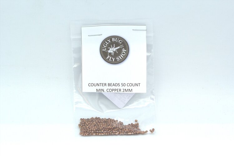 Ugly Bug Fly Shop COUNTERSUNK BEADS 50 COUNT MIN.
