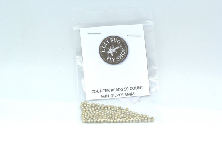 Ugly Bug Fly Shop COUNTERSUNK BEADS 50 COUNT MIN.