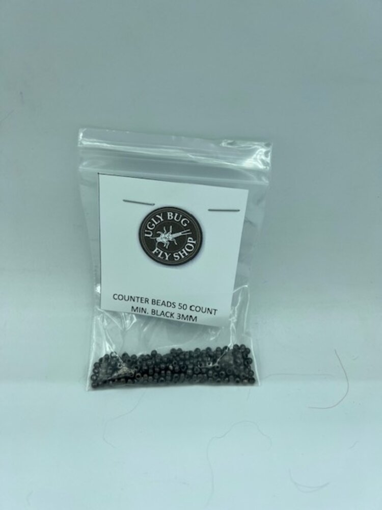 Ugly Bug Fly Shop COUNTERSUNK BEADS 50 COUNT MIN.