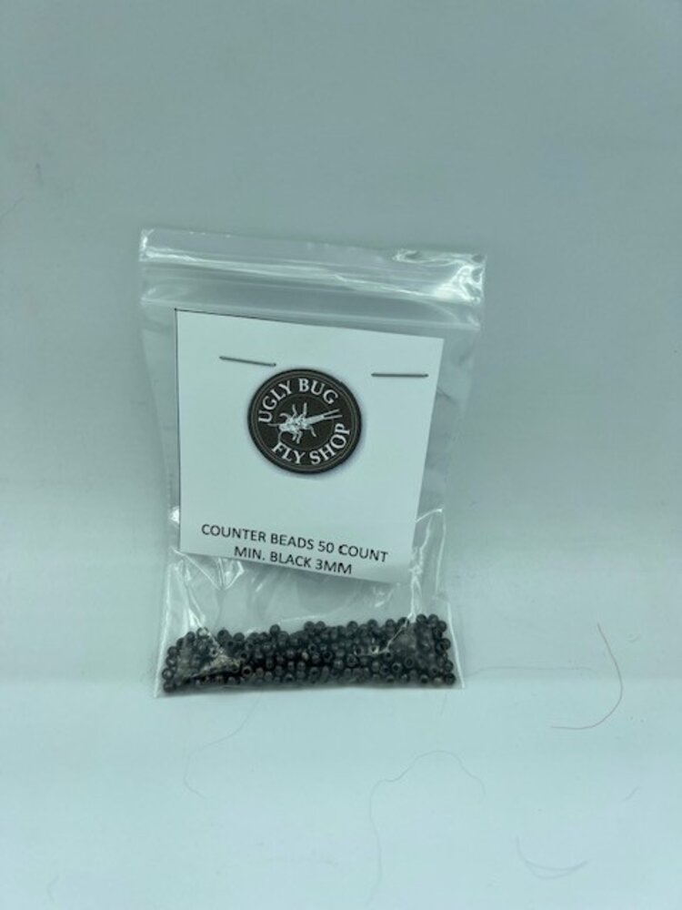 Ugly Bug Fly Shop COUNTERSUNK BEADS 50 COUNT MIN.