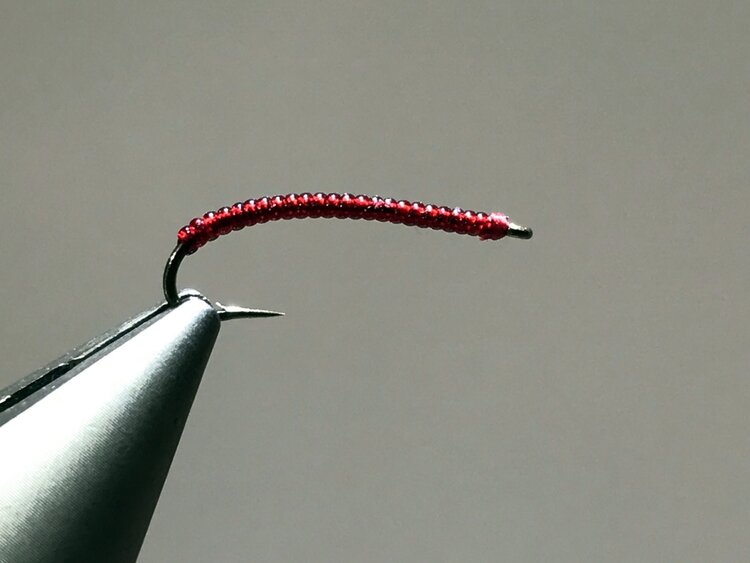 Ugly Bug Fly Shop Rock Worm Red