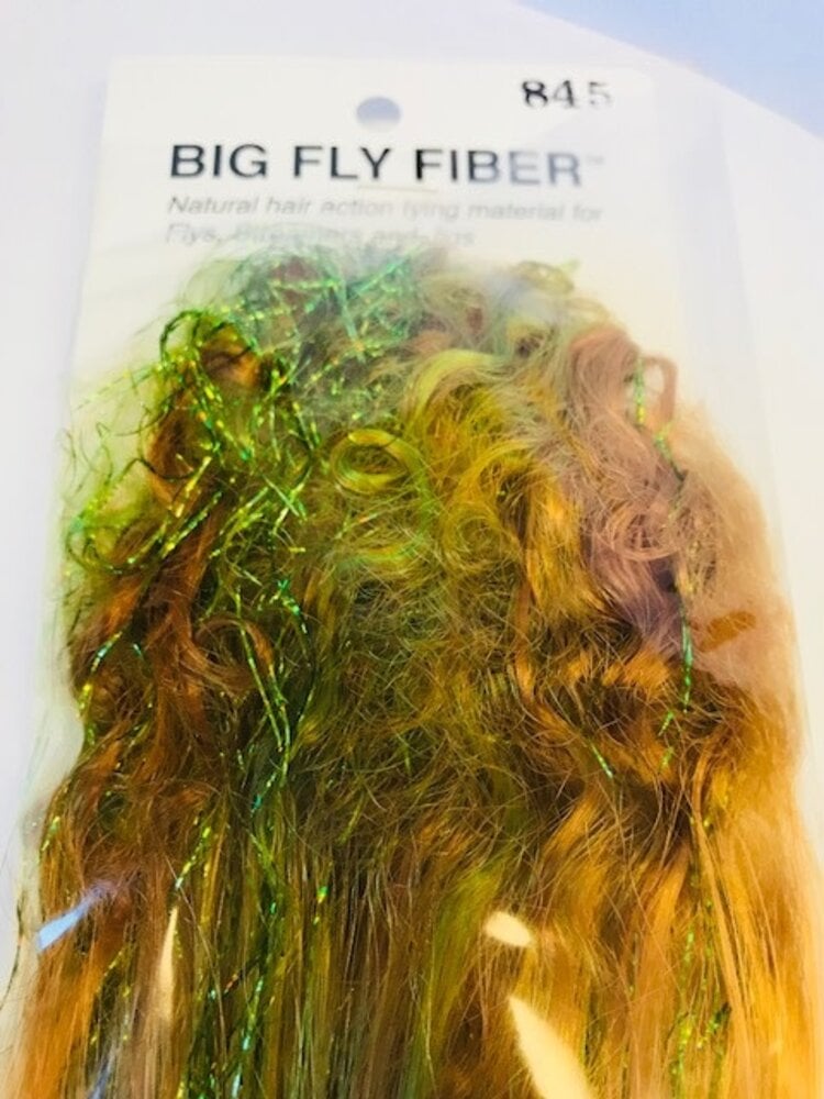 Hareline Dubbin BIG FLY FIBER CURLY BLENDS