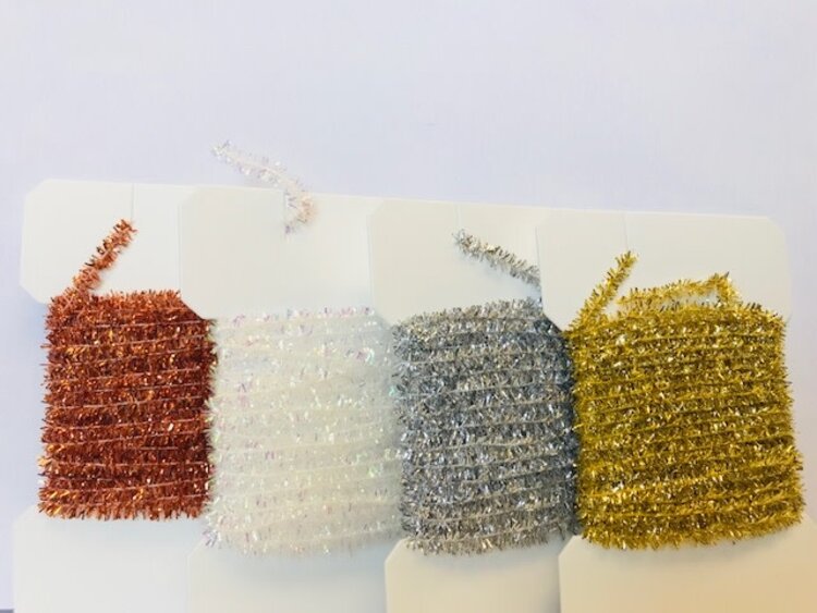 Hareline Dubbin HARELINE SOLID TINSEL CHENILLE