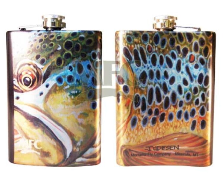 Montana Fly Company MFC STAINLESS STEEL HIP FLASK