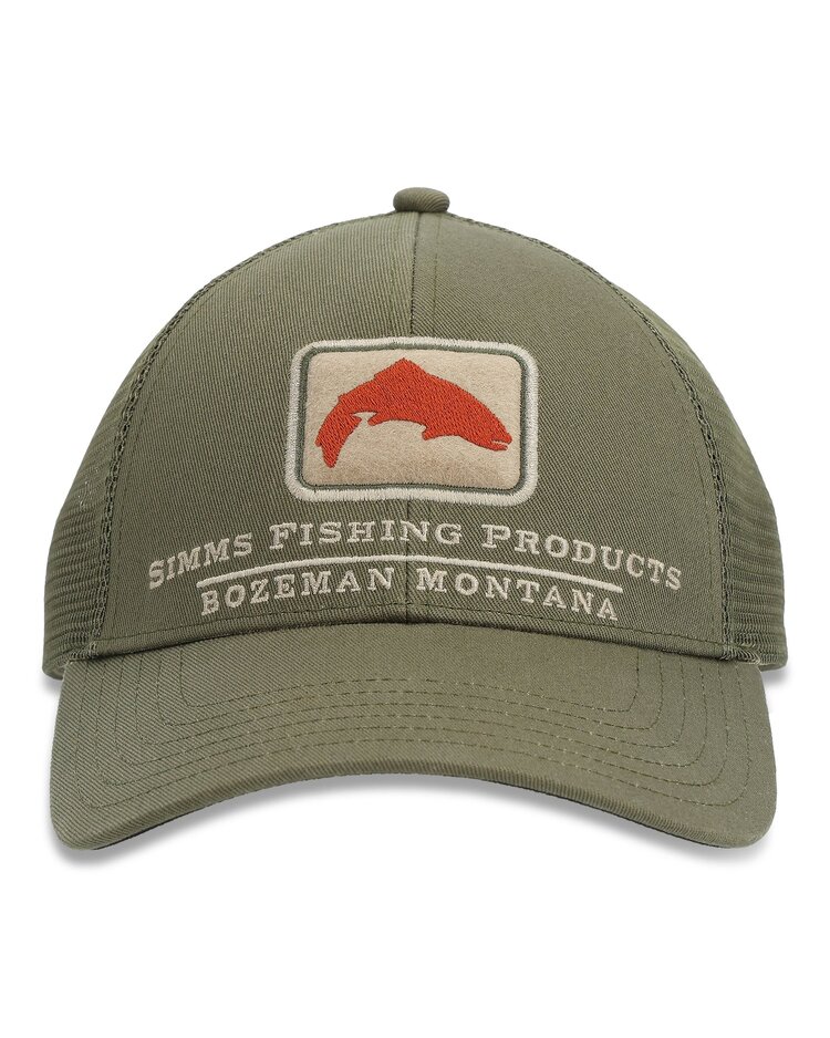 SIMMS SIMMS TROUT ICON TRUCKER CAP