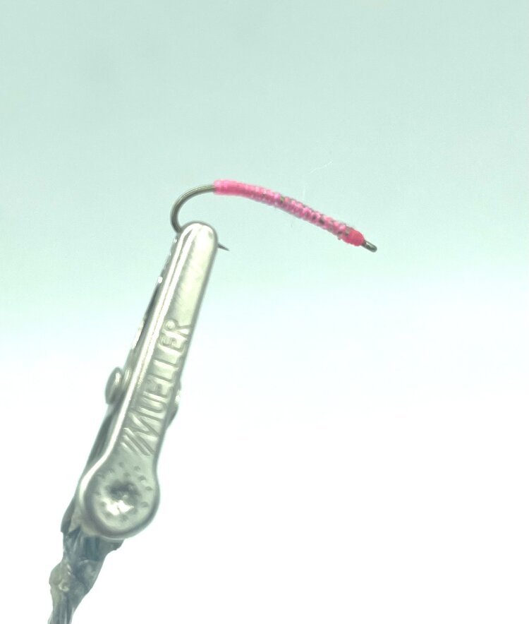 Ugly Bug Fly Shop Rock Worm Pink #14