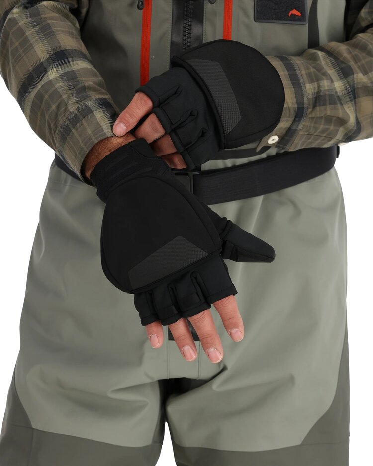 SIMMS WINDSTOPPER FOLDOVER MITT