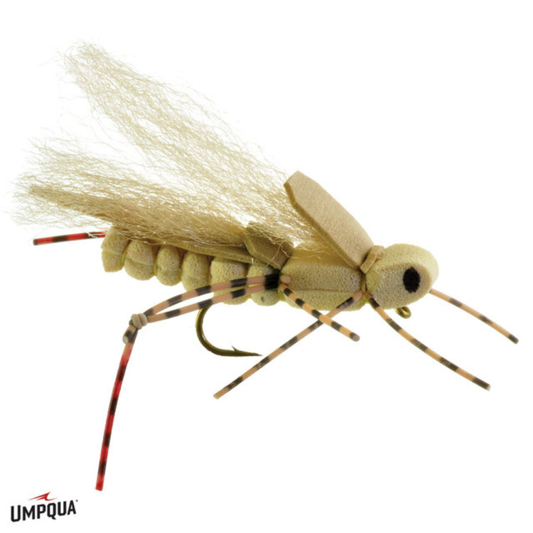 Umpqua Feather Merchants SWEETGRASS HOPPER SIZE 10