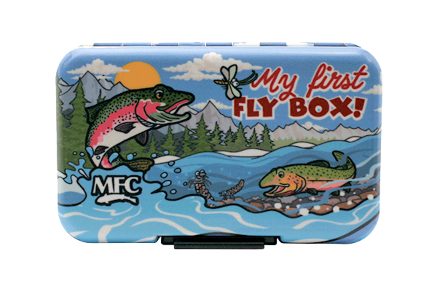 MFC Poly Fly Box - My First Fly Box Trout MFC Poly Fly Box - My First Fly Box Trout