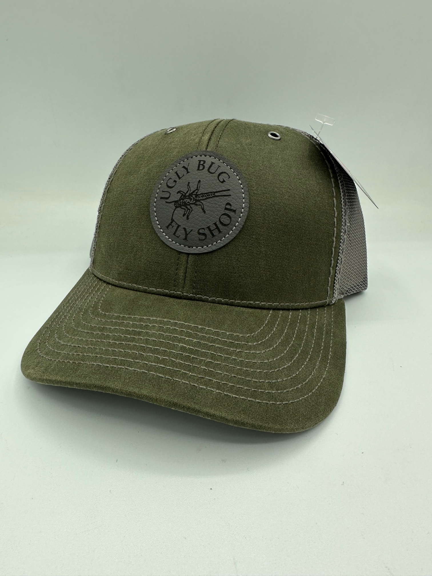 RICHARDSON LEATHER UGLY BUG PATCH HAT RICHARDSON LEATHER UGLY BUG PATCH HAT