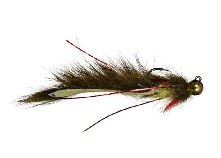 Solitude Fly Company TUNGSTEN JIG SQUIRREL SIZE 10