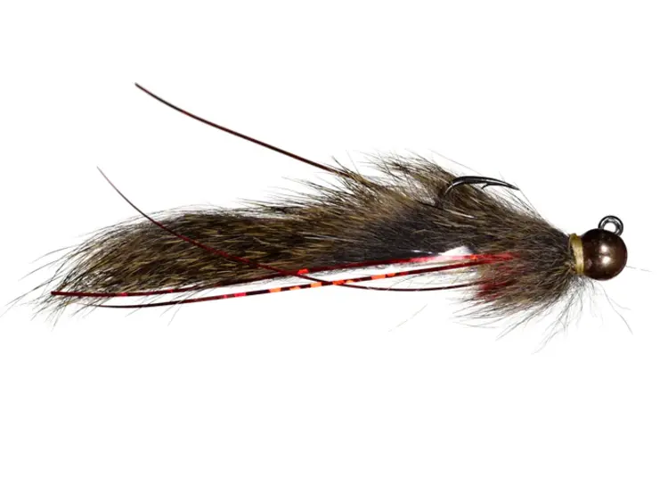 Solitude Fly Company TUNGSTEN JIG SQUIRREL SIZE 10