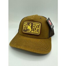 RICHARDSON RICHARDSON WYO LICENSE PLATE PATCH HAT