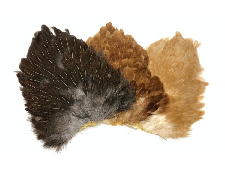 NATURE'S SPIRIT WAPSI FLY GENETIC HEN SADDLES PATCHES