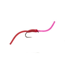 TWO TONE WIGGLY WORM BARBLESS SIZE 12