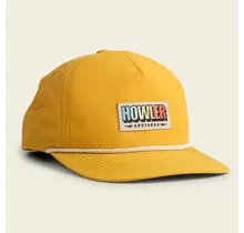HOWLER BROS UNSTRUCTURED SNAPBACK HAT HB CHARGERS YELLOW
