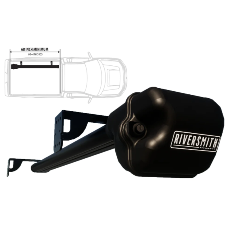 RIVERSMITH SHORTCUT RIVER QUIVER WITH TRUCK BED MOUNT