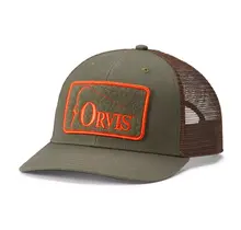 ORVIS RIPSTOP COVERT TRUCKER OLIVE/BLAZE