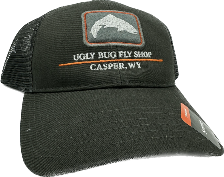 Simms Fishing Products SIMMS UGLY BUG ICON TRUCKER CAP CARBON