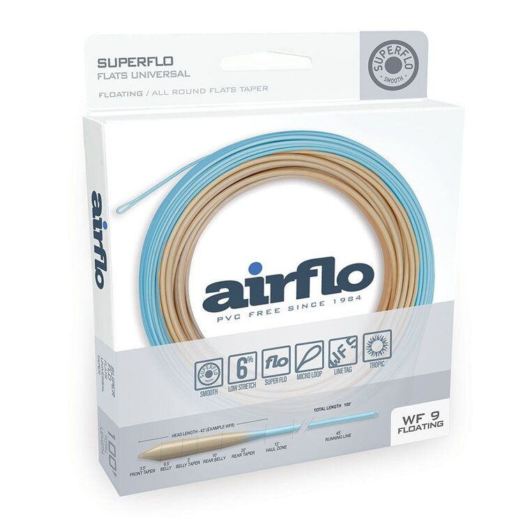 AIRFLO AIRFLO SUPERFLO FLATS UNIVERSAL TAPER