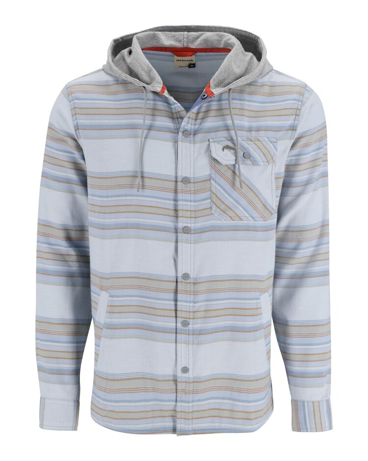 SIMMS SIMMS M'S SANTEE FLANNEL HOODY