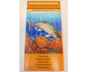 The North Platte River Map Ugly Bug Fly Shop