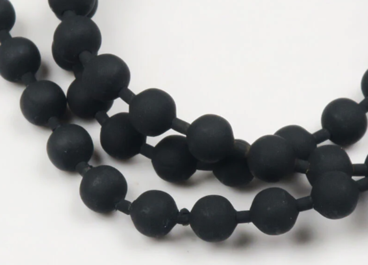 Hareline Dubbin CHICONE'S STEALTH CHAIN 3.2MM BLACK