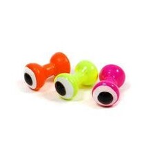 Hareline Dubbin HARELINE DOUBLE PUPIL BRASS EYES