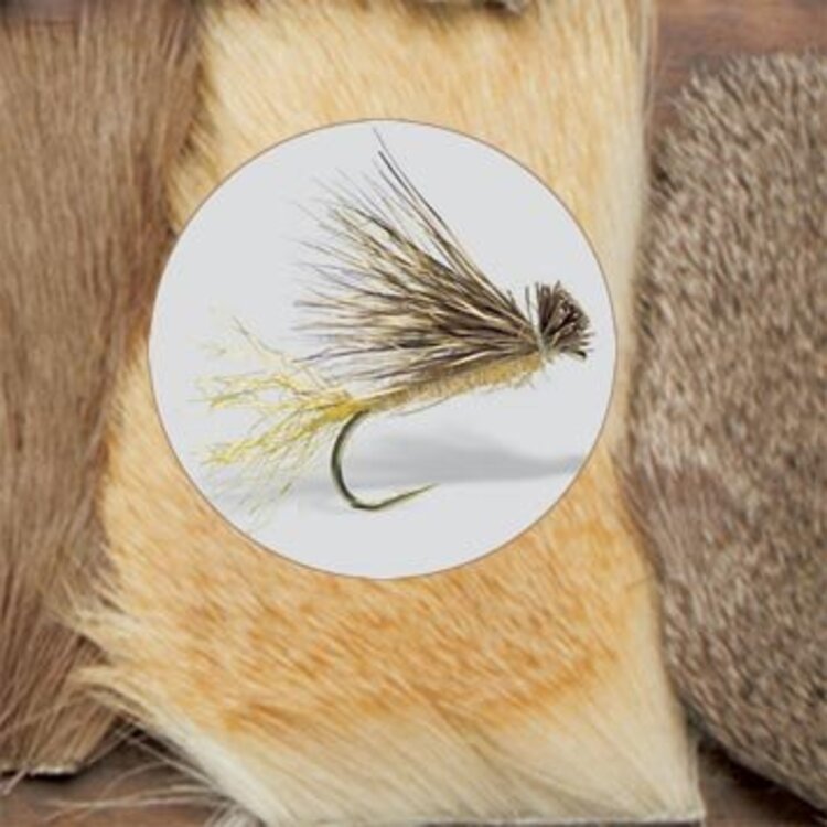 Hareline Dubbin BLEACHED COASTAL DEER HAIR