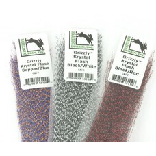 Hareline Dubbin HARELINE GRIZZLY KRYSTAL FLASH