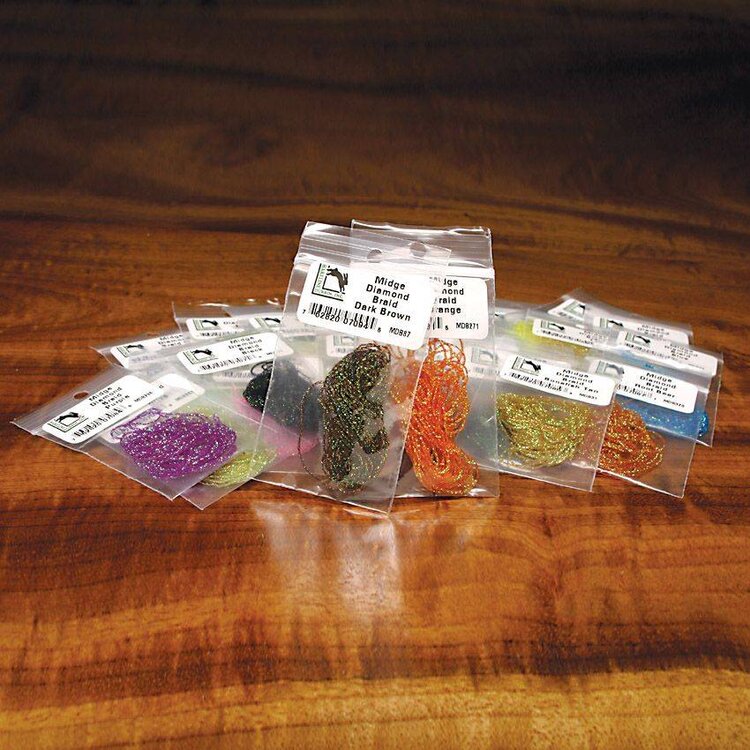 Hareline HARELINE MIDGE DIAMOND BRAID