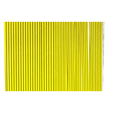 Hareline Dubbin Synthetic Quill Body Wrap Sulphur Yellow