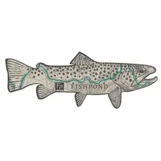 Fishpond FISHPOND TOPO TROUT STICKER