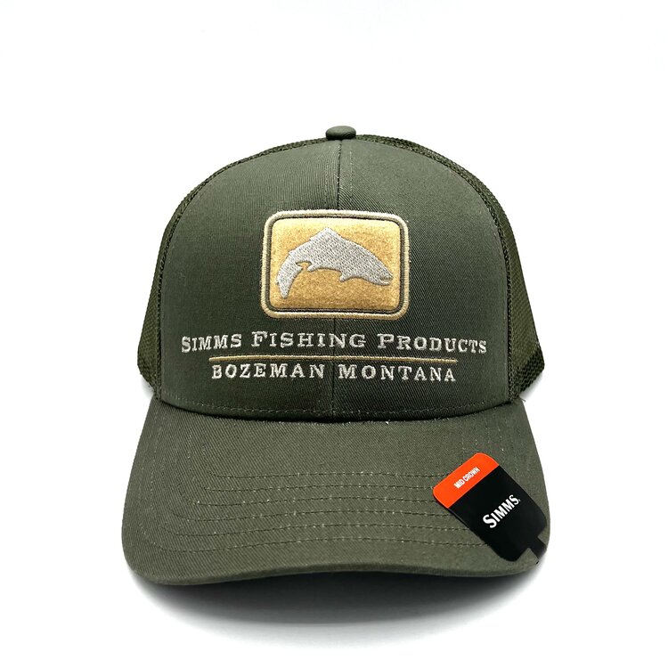 Simms Fishing Products DOUBLE HAUL ICON TRUCKER SMOKEY OLIVE