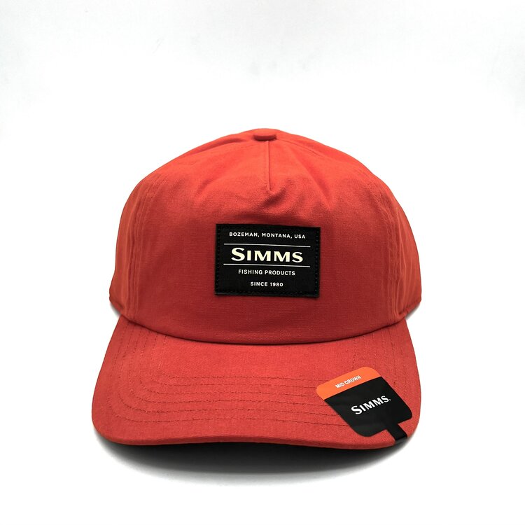 SIMMS DOUBLE HAUL CAP SIMMS ORANGE