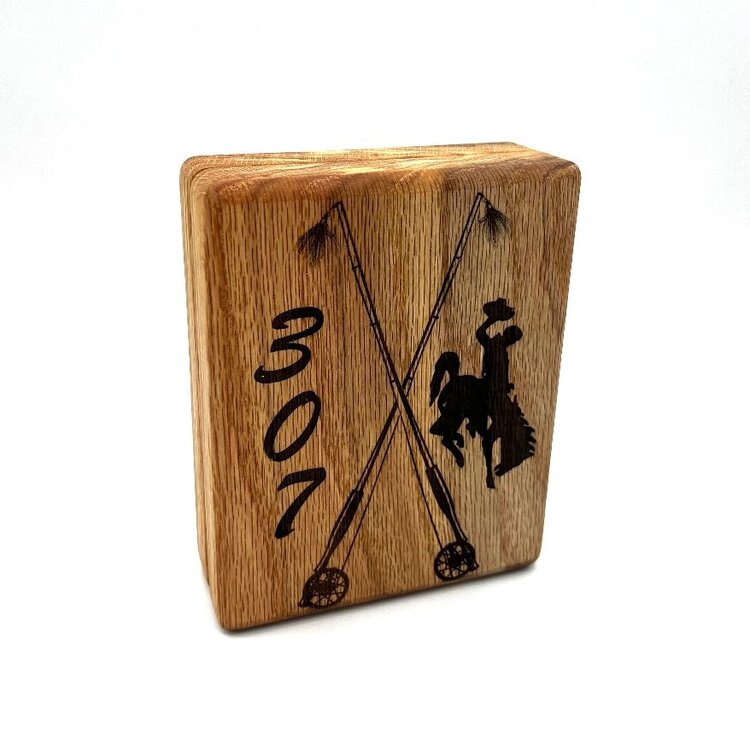 PM WOOD WORKS 4X5 WOOD FLY BOX