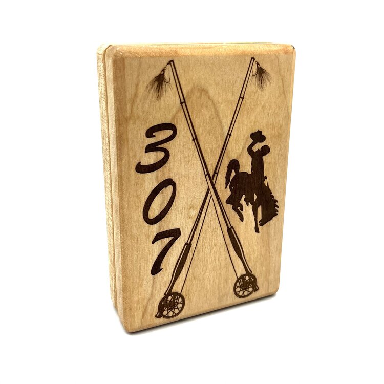 PM WOOD WORKS 4X6 WOOD FLY BOX