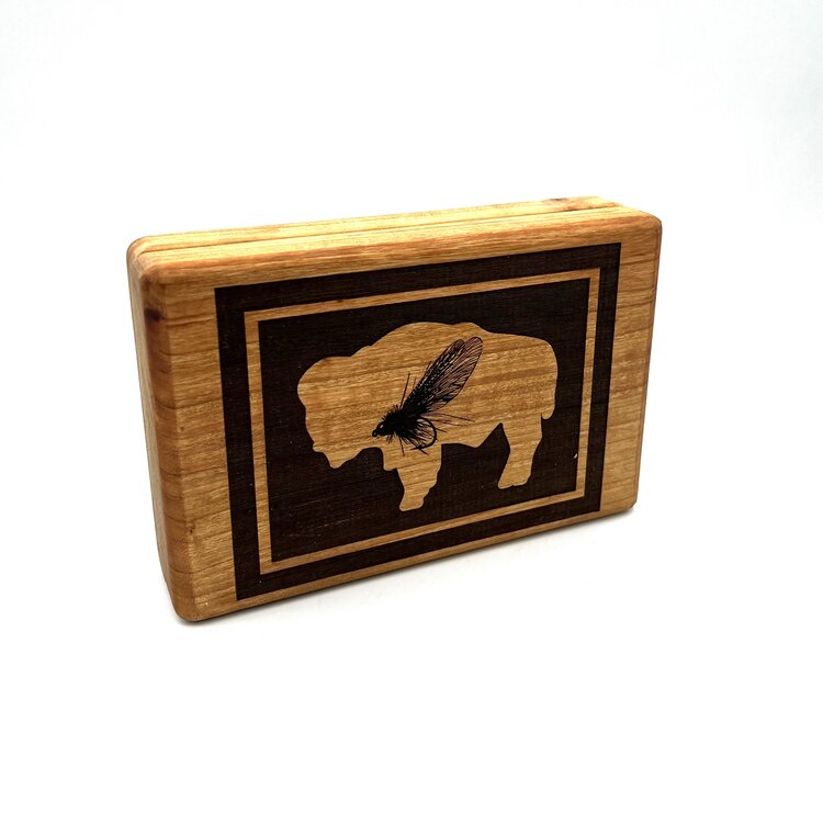PM WOOD WORKS 4X6 WOOD FLY BOX
