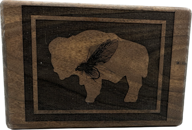 PM WOOD WORKS 4X6 WOOD FLY BOX