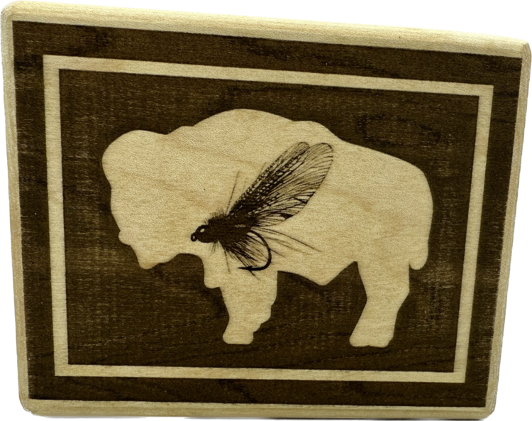 PM WOOD WORKS 4X5 WOOD FLY BOX