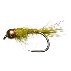 Solitude Fly Company FLASH BACK HARE'S EAR GOLD BEAD