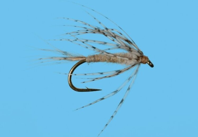 Solitude Fly Company SOFT HACKLE MARCH- BROWN #14